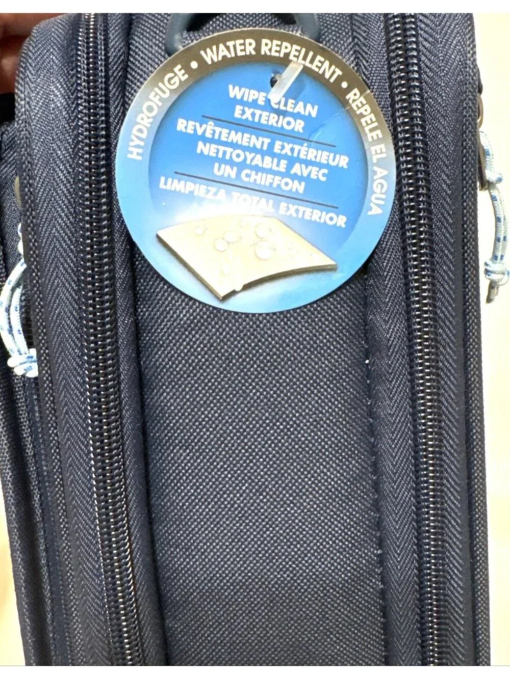 Titan Arctic Zone Zip Expandable Lunch Box 2 Ice Walls Container Set Blue